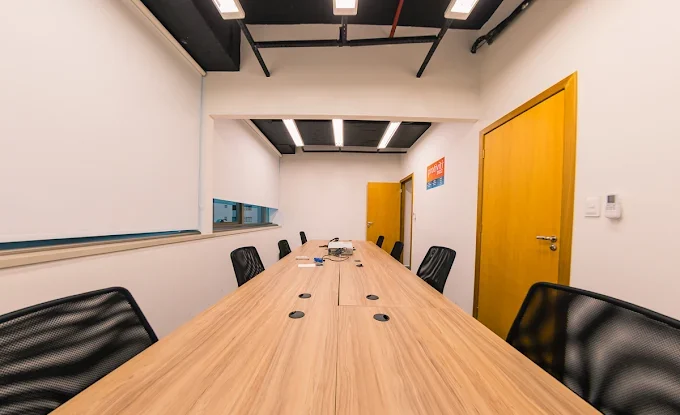 Sala de reunião do escritório